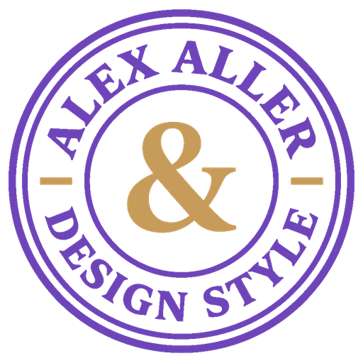 Alex Aller и Design Style — логотип